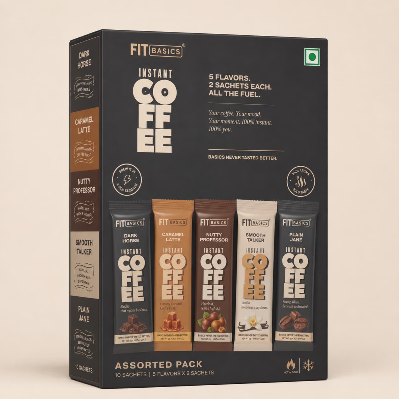 FitBasics Instant Coffee Collection