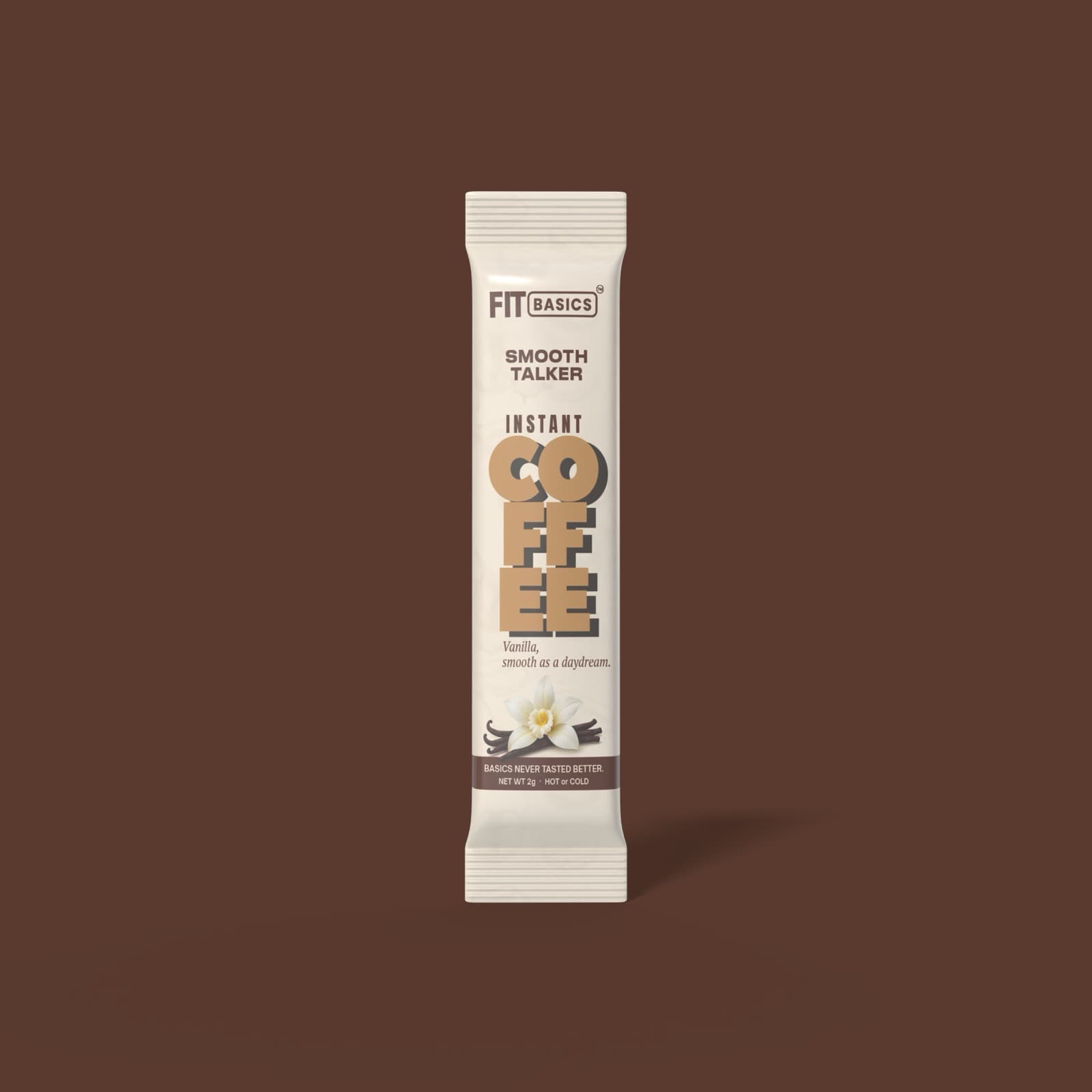FitBasics Smooth Talker instant coffee sachet