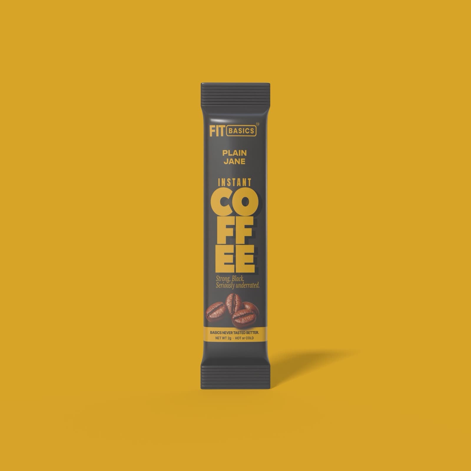 FitBasics Nutty Professor instant coffee sachet